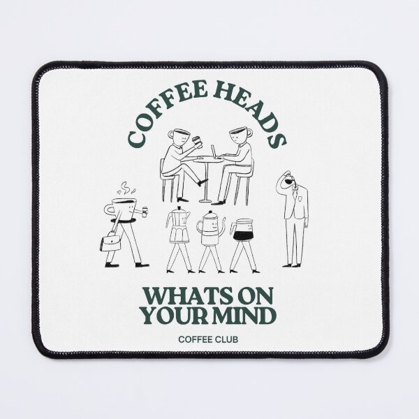 Item preview, Coffee Heads — What's On Your Mind designed and sold by MusikalTales.