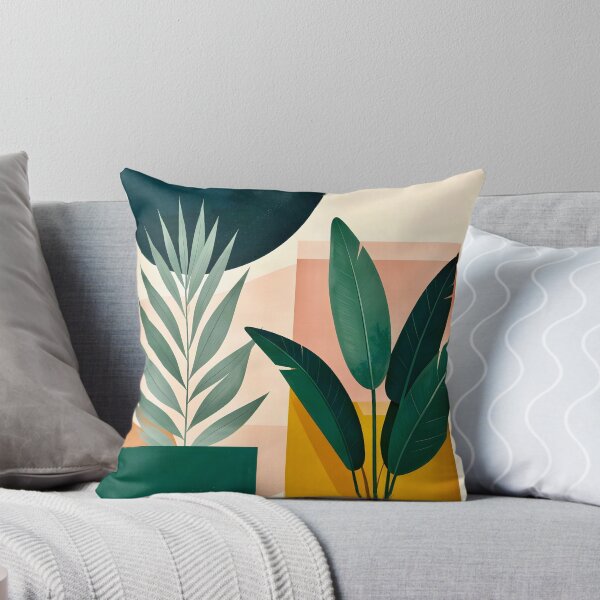 Item preview, Geometric Botanical Arrangement  designed and sold by Vicky Brago-Mitchell®.