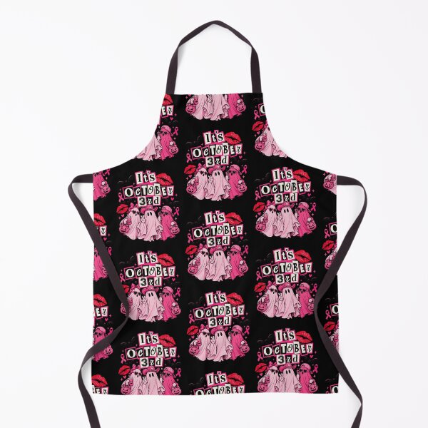 Item preview, Its October 3rd Pink Spooky Ghost Halloween Pink Ribbon Breast Cancer Art designed and sold by lionSutuShop.