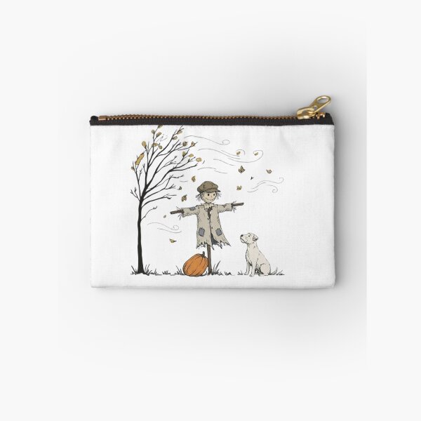 Item preview, Autumn Scarecrow Dog Fall Illustration designed and sold by haitrieuic96.