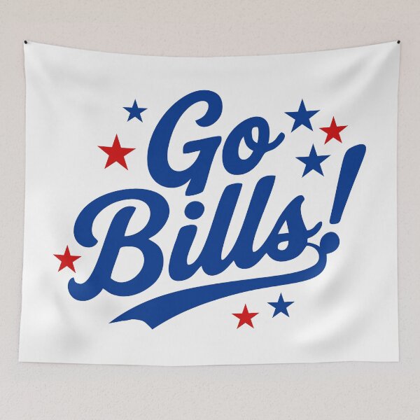 Item preview, Go Bills - Buffalo Fans Game Day Vintage Typography designed and sold by mazyoy.