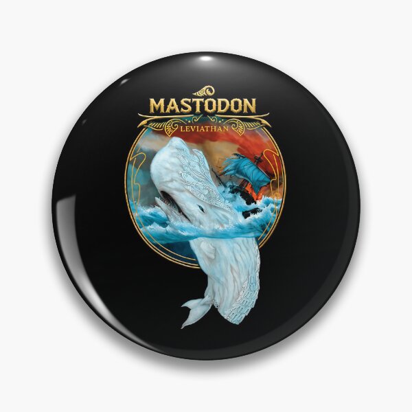Item preview, Mastodon Leviathan Whale Ship Art designed and sold by sil-gen-rove.