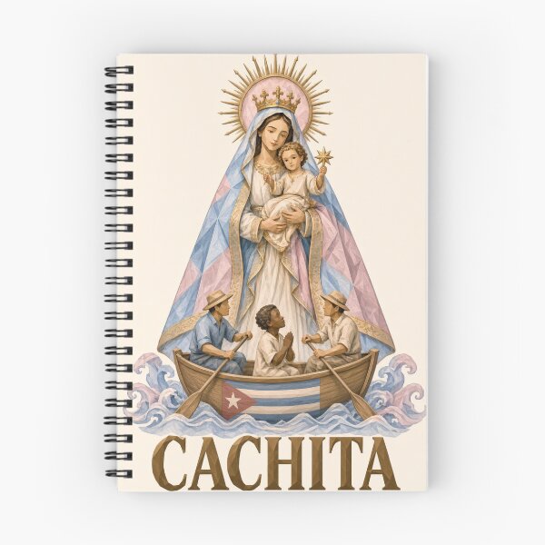 Item preview, Cachita — Patron Saint of Cuba (and of Every Tía Named Caridad) designed and sold by Patria-O-Meme.
