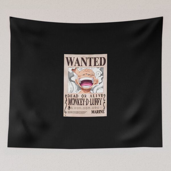 Item preview, Luffy-Wanted-Poster--One-Peice designed and sold by snooksgnharten.