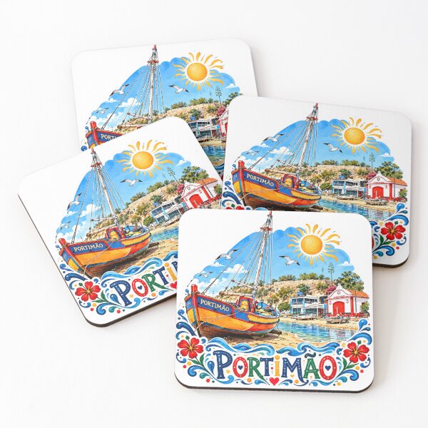 Item preview, Colorful Portimão Algarve Fishing Boat designed and sold by mimiartes.