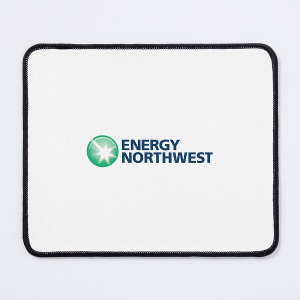 Item preview, Energy Northwest Logo with Green Starburst Globe Emblem designed and sold by ksawad.
