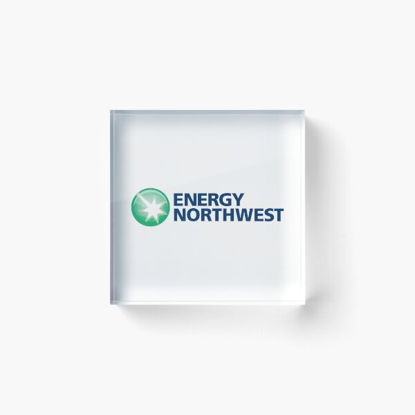 Item preview, Energy Northwest Logo with Green Starburst Globe Emblem designed and sold by ksawad.