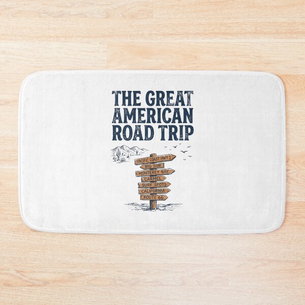 Item preview, The Great American Road Trip Vintage Retro Travel designed and sold by Leoprinty.