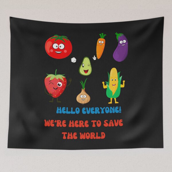 Item preview, Cartoon Fruits And Vegetables designed and sold by BradySmith88.
