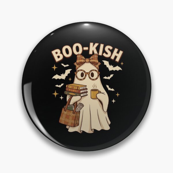 Item preview, Funny Boo-Kish Ghost Bookworm Reader Halloween Shirt designed and sold by haitrieuic96.
