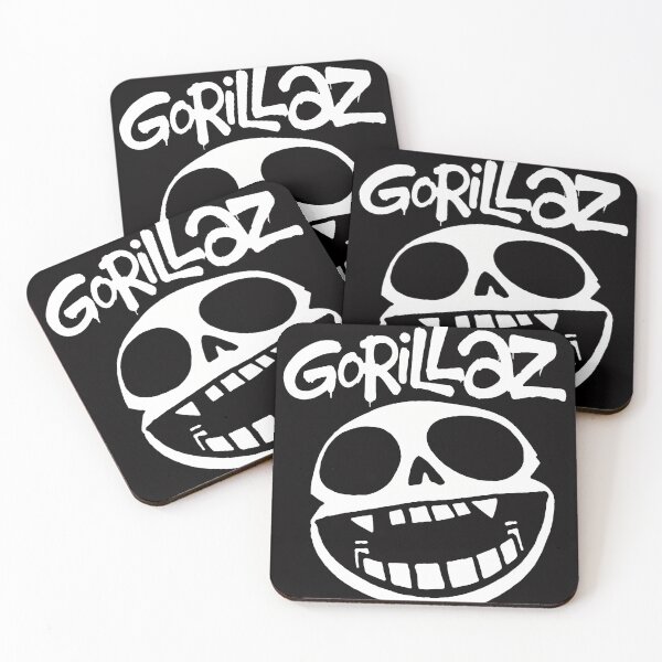 Item preview, Gorillaz Band Icon Skull Art designed and sold by mac-lux.