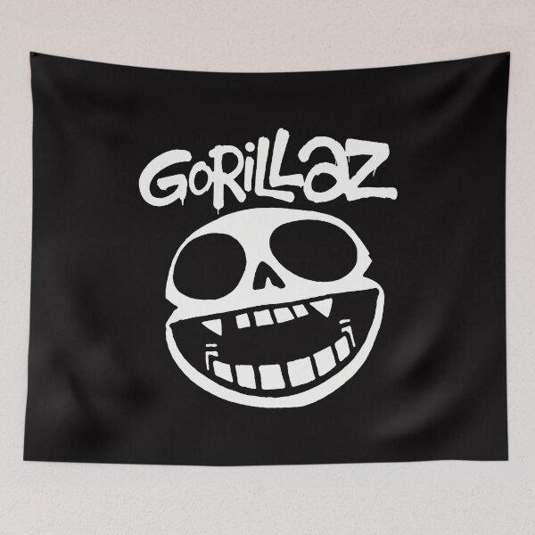 Item preview, Gorillaz Band Icon Skull Art designed and sold by mac-lux.