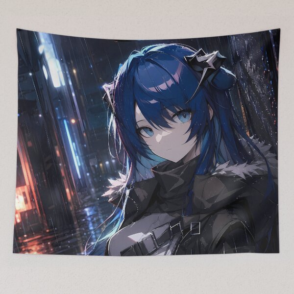 Item preview, Mostima Arknights Prelude to Dawn Neon Rain Messenger designed and sold by SolenneAzur.