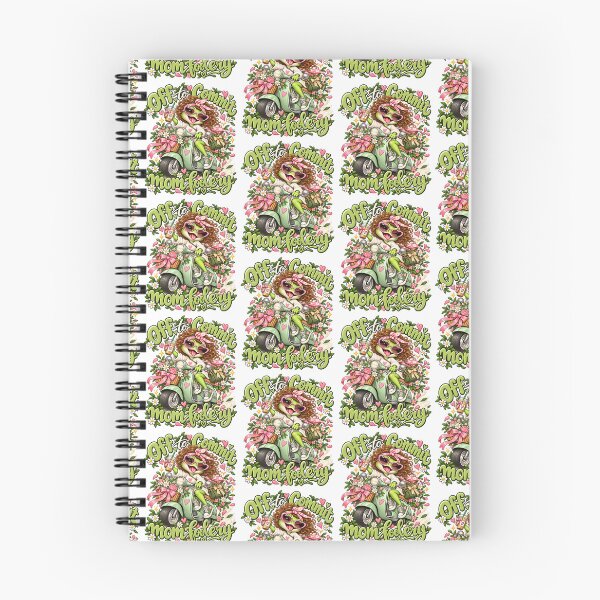 Item preview, Off To Commit Mom Foolery Cute Frog On Scooter Flowers Mother Humor Art designed and sold by GiftsProShop.
