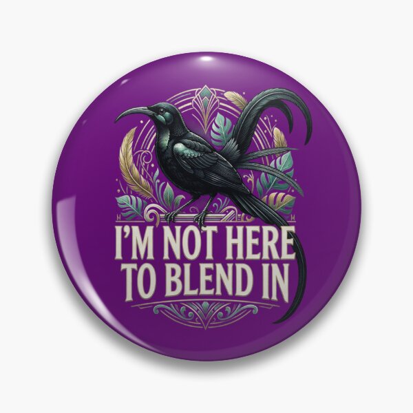 Item preview, Black Sicklebill - I'm Not Here To Blend In designed and sold by Max Store.