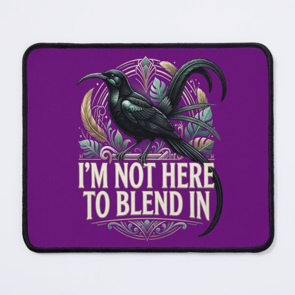 Item preview, Black Sicklebill - I'm Not Here To Blend In designed and sold by Max Store.
