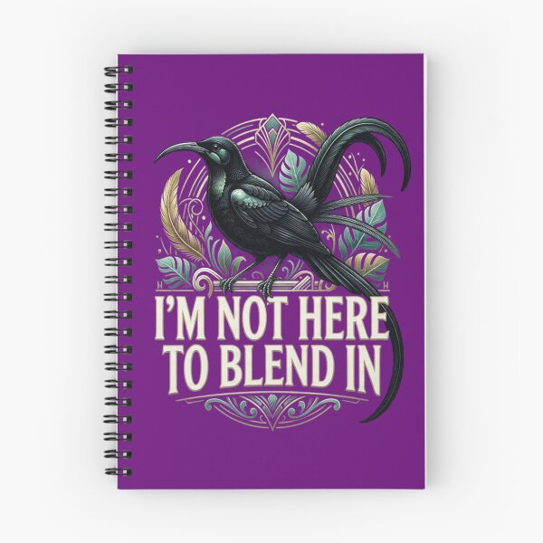 Item preview, Black Sicklebill - I'm Not Here To Blend In designed and sold by Max Store.