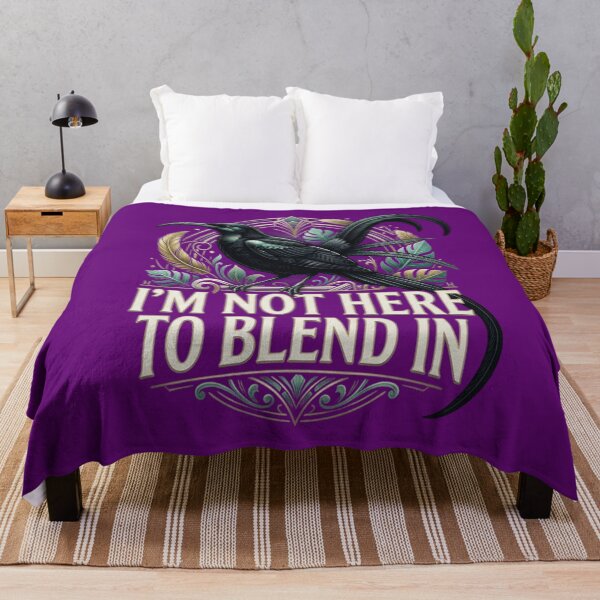 Item preview, Black Sicklebill - I'm Not Here To Blend In designed and sold by Max Store.