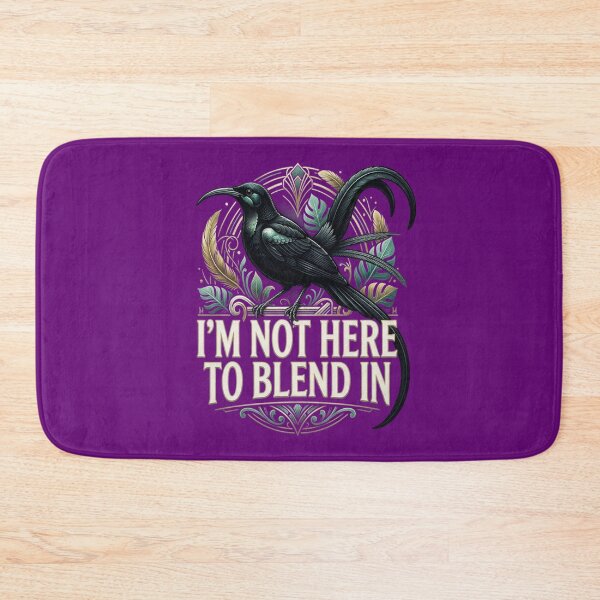 Item preview, Black Sicklebill - I'm Not Here To Blend In designed and sold by Max Store.