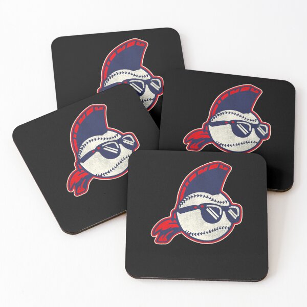 Item preview, Vintage Sports Baseball Mascot Mohawk Sunglasses Emblem designed and sold by sikercheady.