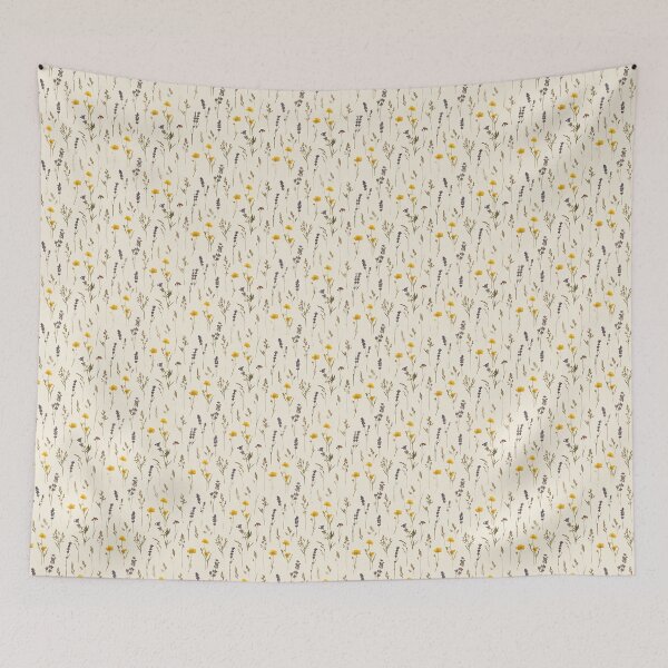 Item preview, Pressed Wildflowers Dried Botanical Herbarium Pattern designed and sold by tropicaltee.