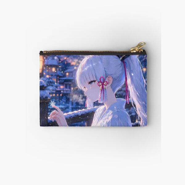 Item preview, Kamisato Ayaka Genshin Impact Pueblo de linternas nevadas designed and sold by SolenneAzur.