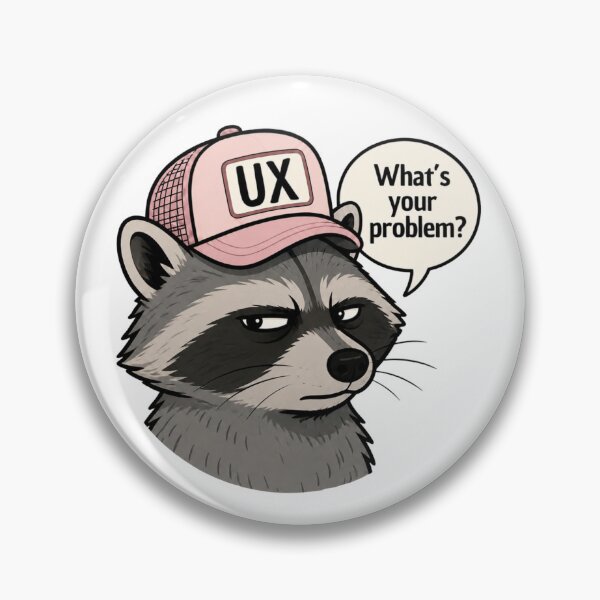 Item preview, Rodeo Raccoon - What's your problem? designed and sold by Zerochilldesign.