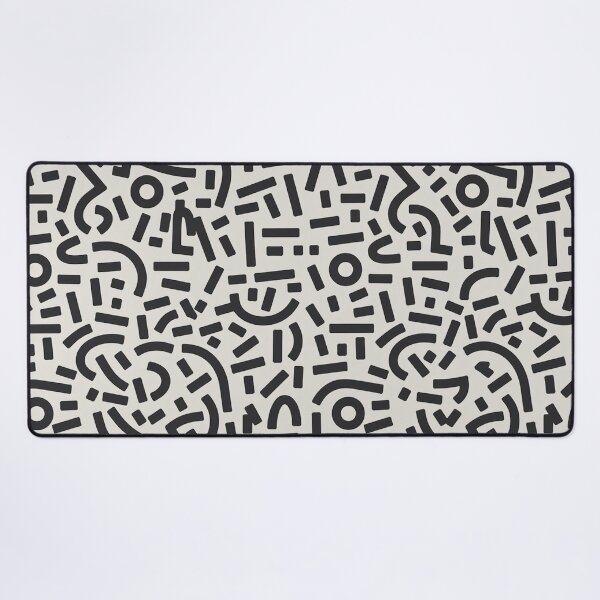 Item preview, Abstract Memphis Style Geometric Pattern designed and sold by Mindful Wall Art Studio.