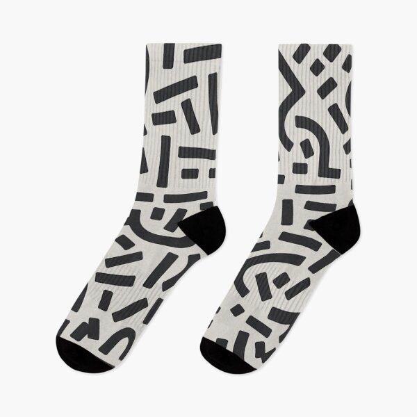 Item preview, Abstract Memphis Style Geometric Pattern designed and sold by Mindful Wall Art Studio.
