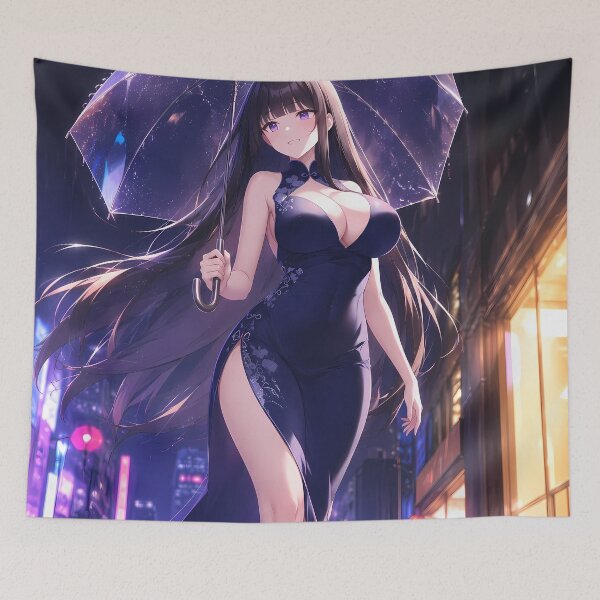 Item preview, Thea Spy Classroom Rainy Neon City Stroll designed and sold by SolenneAzur.
