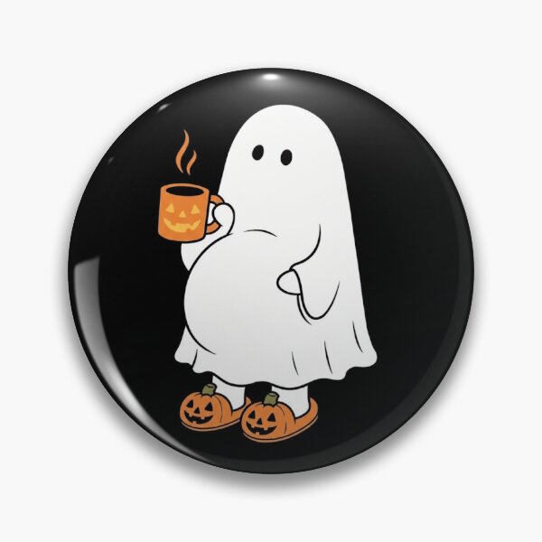 Item preview, Retro Groovy Spooky Mama Cute Ghost Flower Halloween designed and sold by haitrieuic96.
