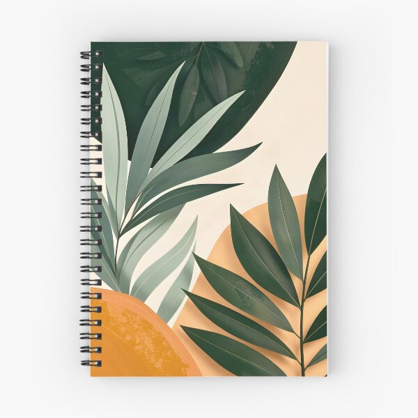 Item preview, Tropical Leaves on Abstract Background  designed and sold by Vicky Brago-Mitchell®.
