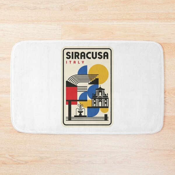 Item preview, Retro Siracusa Bauhaus Geometric Skyline designed and sold by k3rstman1.