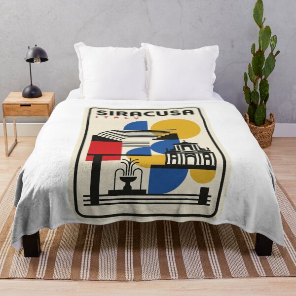 Item preview, Retro Siracusa Bauhaus Geometric Skyline designed and sold by k3rstman1.