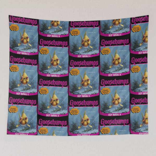 Item preview, Spooky Golden Fish Deep Sea Nightmare Art designed and sold by RichardCSherid.
