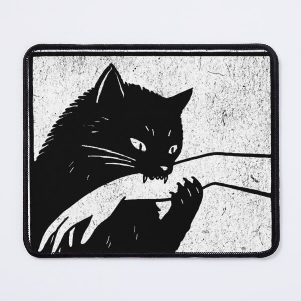 Item preview, Become Ungovernable - Black Cat Biting Hand Funny Meme designed and sold by gerrellpettif.