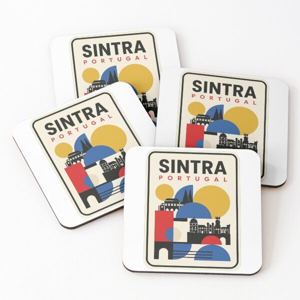 Item preview, Retro Sintra Bauhaus Geometric Skyline designed and sold by k3rstman1.
