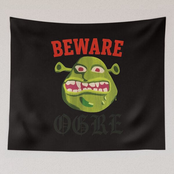 Item preview, Beware Ogre  designed and sold by Pincel-Rebelde.