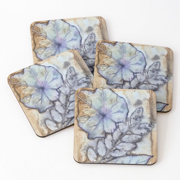 Item preview, Violet Hues Nature Impression Eco Art designed and sold by TahliaNewland.
