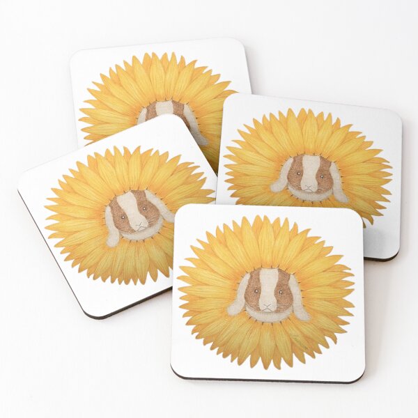 Item preview, Darius Sunflower Bunny designed and sold by lauracedrawings.