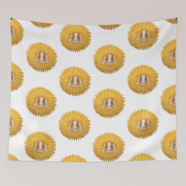 Item preview, Darius Sunflower Bunny designed and sold by lauracedrawings.