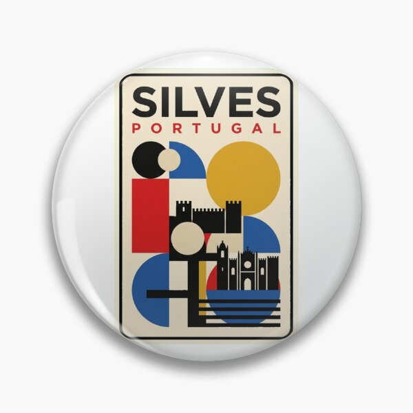 Item preview, Retro Silves Bauhaus Geometric Skyline designed and sold by k3rstman1.
