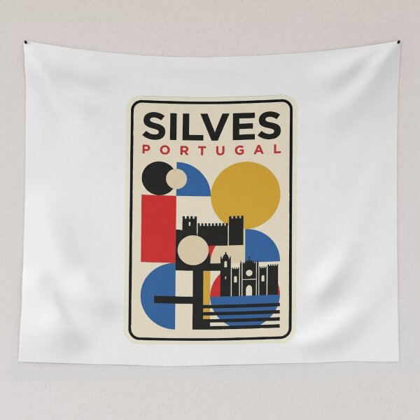 Item preview, Retro Silves Bauhaus Geometric Skyline designed and sold by k3rstman1.