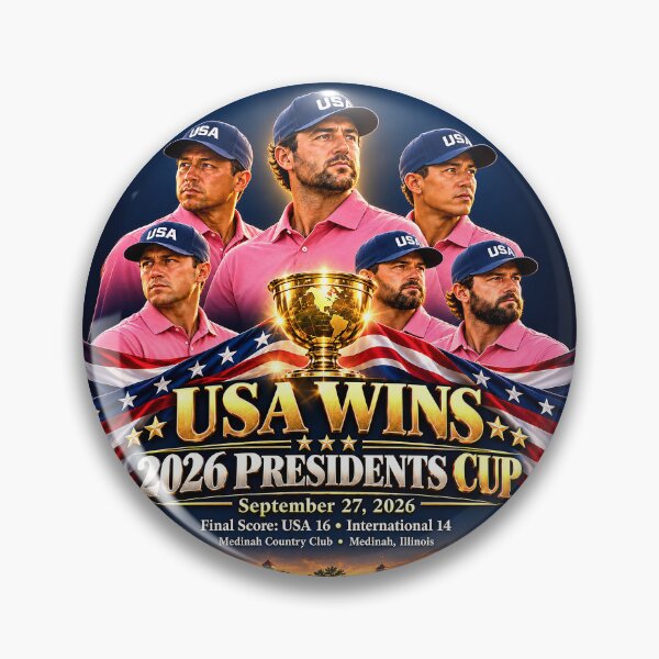 Item preview, USA WINS 2026 PRESIDENTS CUP - UNITED STATES 17 - INTERNATIONAL 13 - Sept. 27, 2026 designed and sold by DBM Photo Art 1.