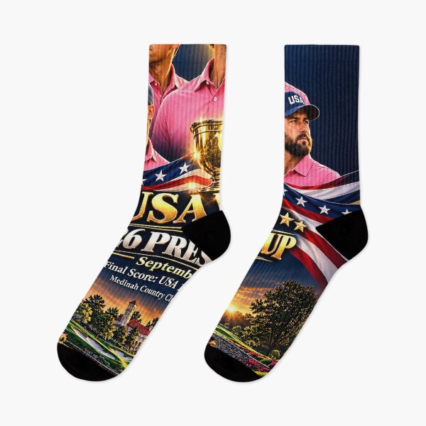 Item preview, USA WINS 2026 PRESIDENTS CUP - UNITED STATES 17 - INTERNATIONAL 13 - Sept. 27, 2026 designed and sold by DBM Photo Art 1.