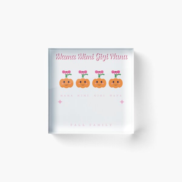 Item preview, Mama Mimi Gigi Nana - Cute Family Design designed and sold by JongoMongo.