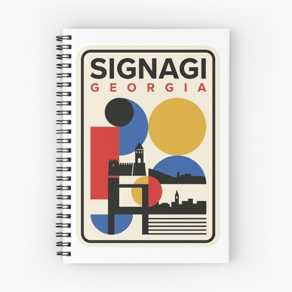 Item preview, Retro Signagi Bauhaus Geometric Skyline designed and sold by k3rstman1.