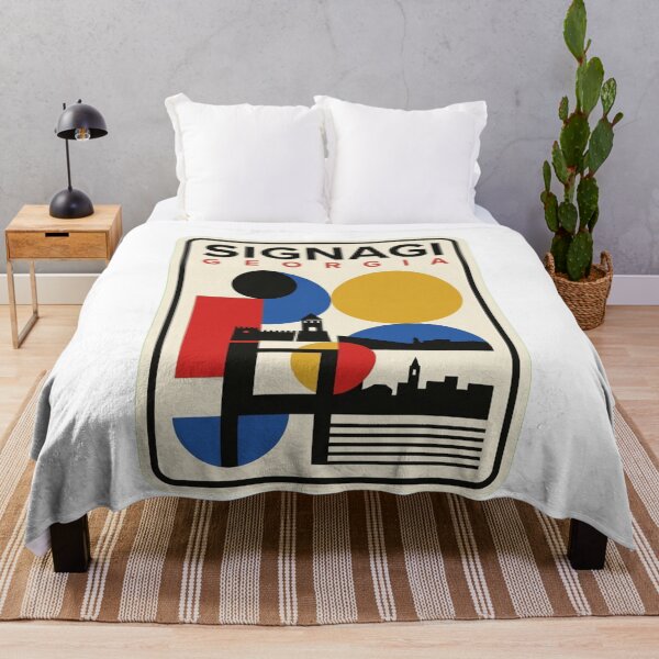 Item preview, Retro Signagi Bauhaus Geometric Skyline designed and sold by k3rstman1.
