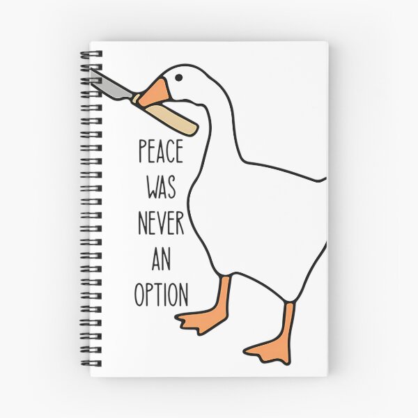 Item preview,  Peace Was Never An Option - Funny Untitled Goose Game designed and sold by gerrellpettif.