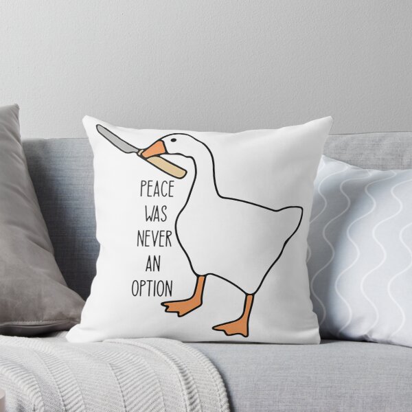 Item preview,  Peace Was Never An Option - Funny Untitled Goose Game designed and sold by gerrellpettif.